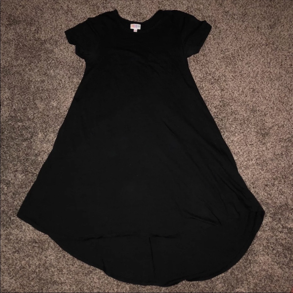 Solid Black LuLaRoe XXS Carly **UNICORN**